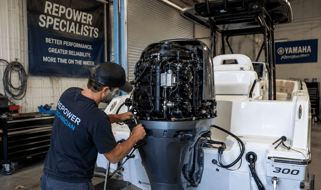 Repower motor engine