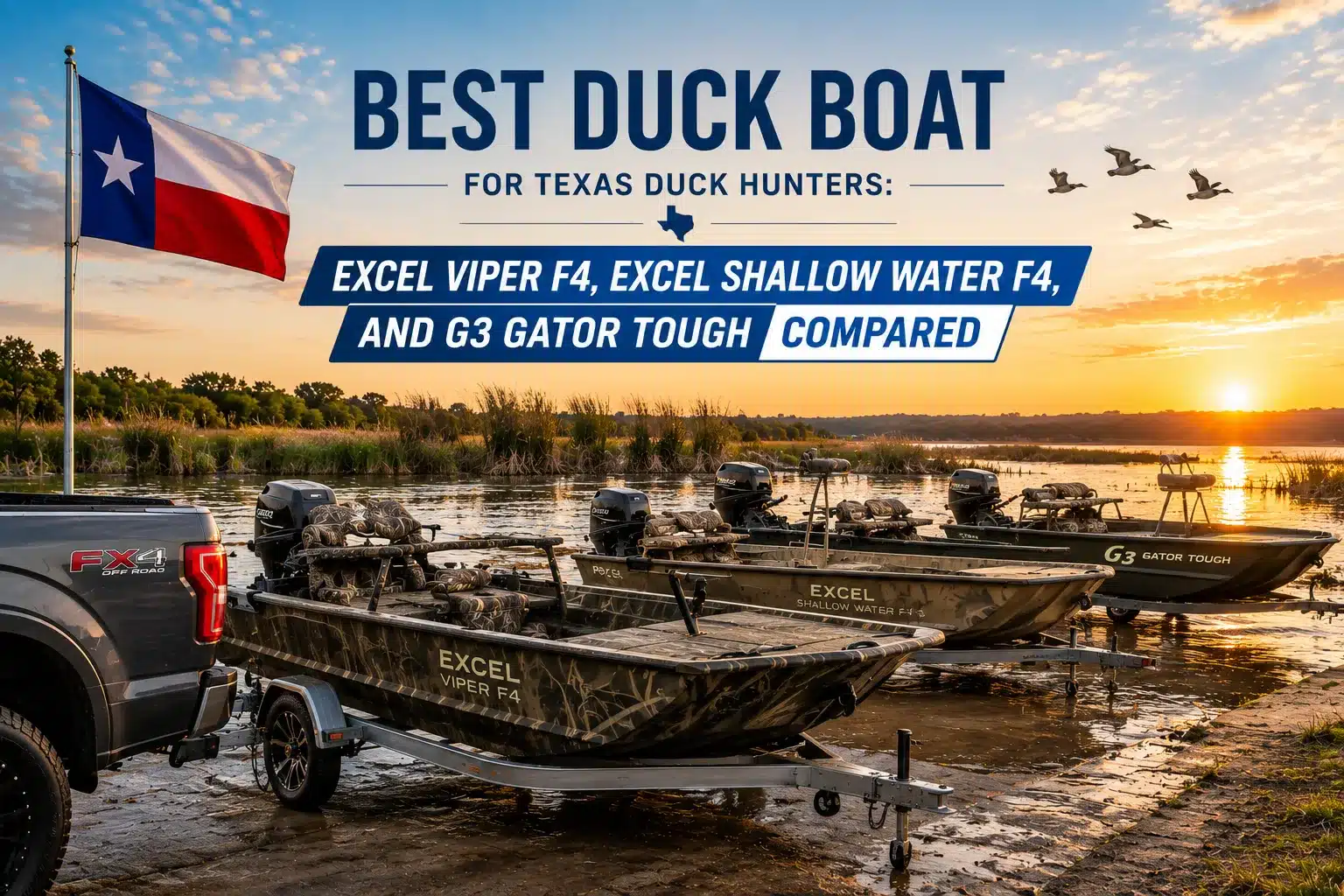 Best Duck Boat for Texas Duck Hunters