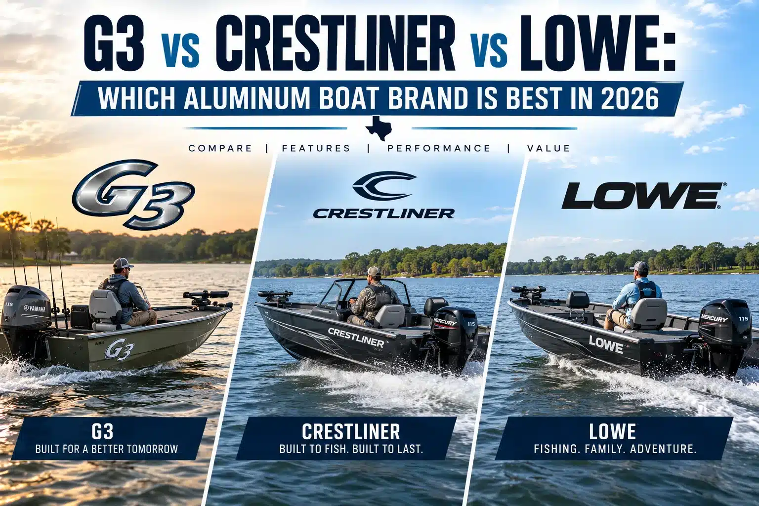 G3 vs Crestliner vs Lowe